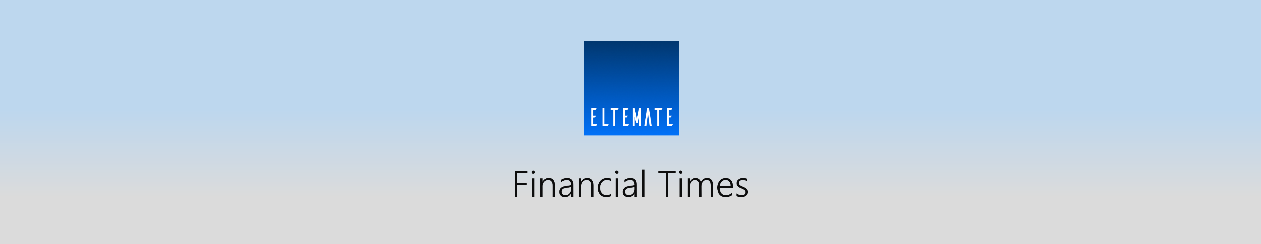 Financial Times features ELTEMATE in legal AI article