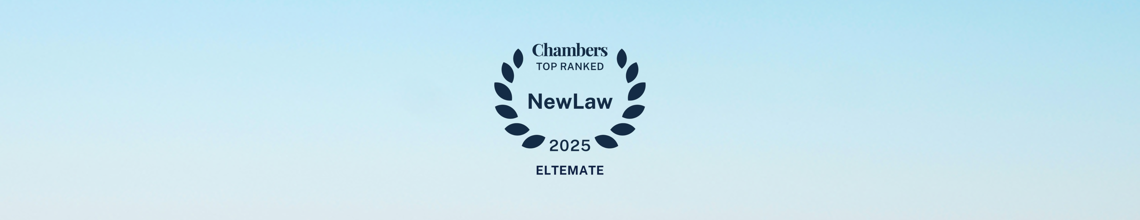 Chambers ranks ELTEMATE Band 1 in four categories
