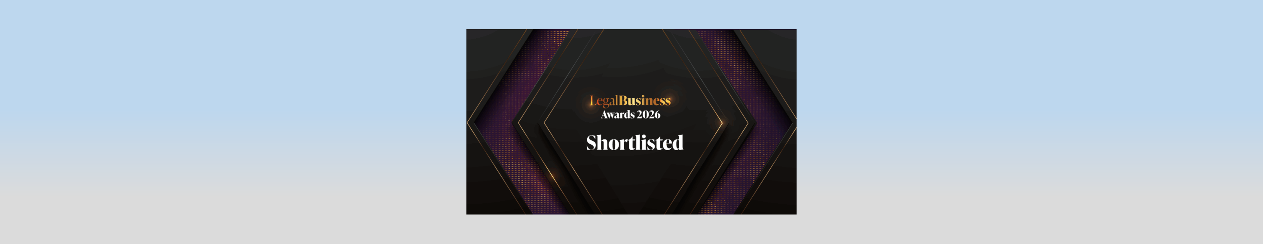 Regulatory Pilot shortlisted for Legal Business Awards